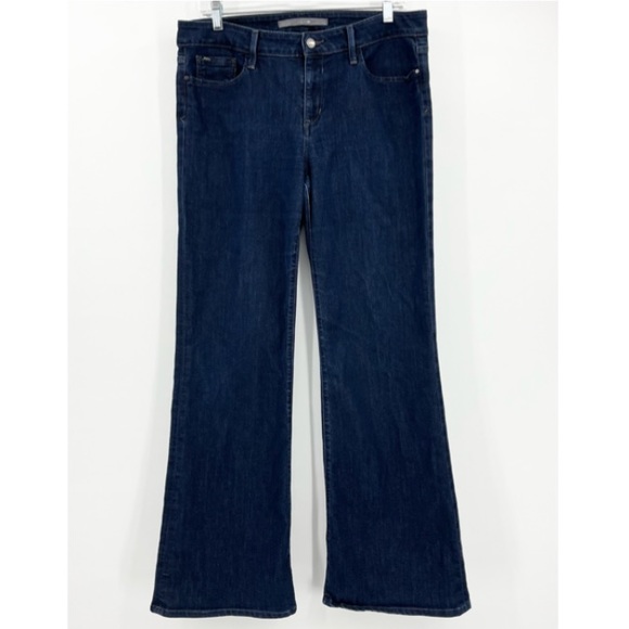 Joe's Jeans Denim - Joe's Jeans Dark Blue Flare & Wide Leg Jeans